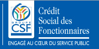 csf crédit fonctionnaire logo