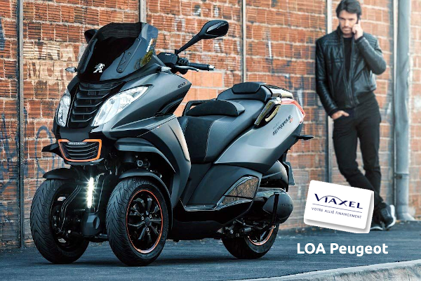 crédit moto Peugeot avec la LOA