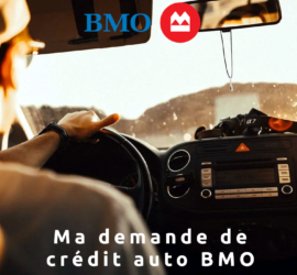 pret auto bmo