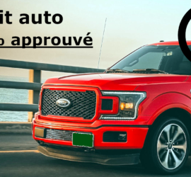 crédit auto 100% approuvé