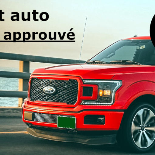 crédit auto 100% approuvé