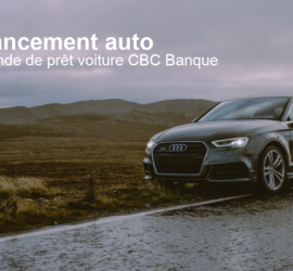Prêt voiture CBC Banque