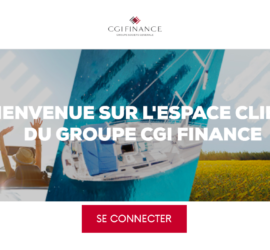espace client CGI Finance