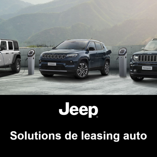 leasing jeep avec ou sans apport